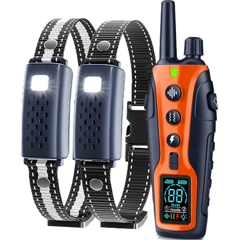 3300ft Dog Shock Collar Dog Training Collar with Remote for 5-120lbs Small  Medium Large Dogs with * Vibration