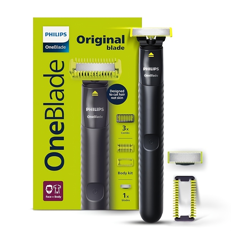 Philips Oneblade QP1624/10 Strižnik in Stajler za in telo | Idealen za 1. striženje | Zasnovan za udobje kože, brez ureznin in pretrganin,