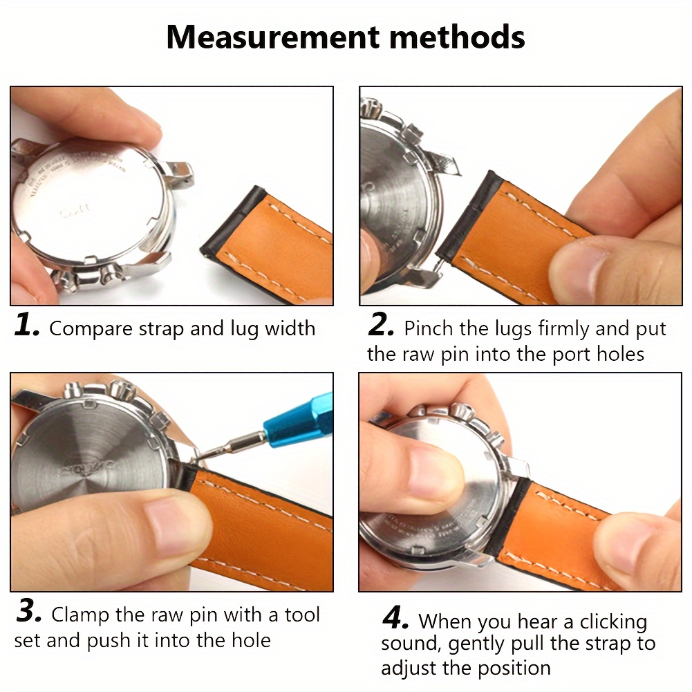 Leather Watch How To Change Watch Straps Without Tool Spring Bar