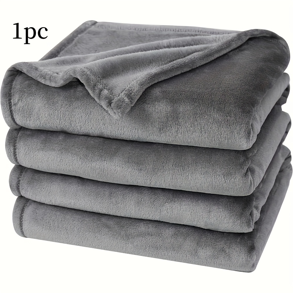 

Polyester Fleece Throw Blanket – Reversible, No Shed, No Pilling, Plush Luxury For Bed, Couch, Sofa – Style, Plain Weave, Woven, Elegant Design