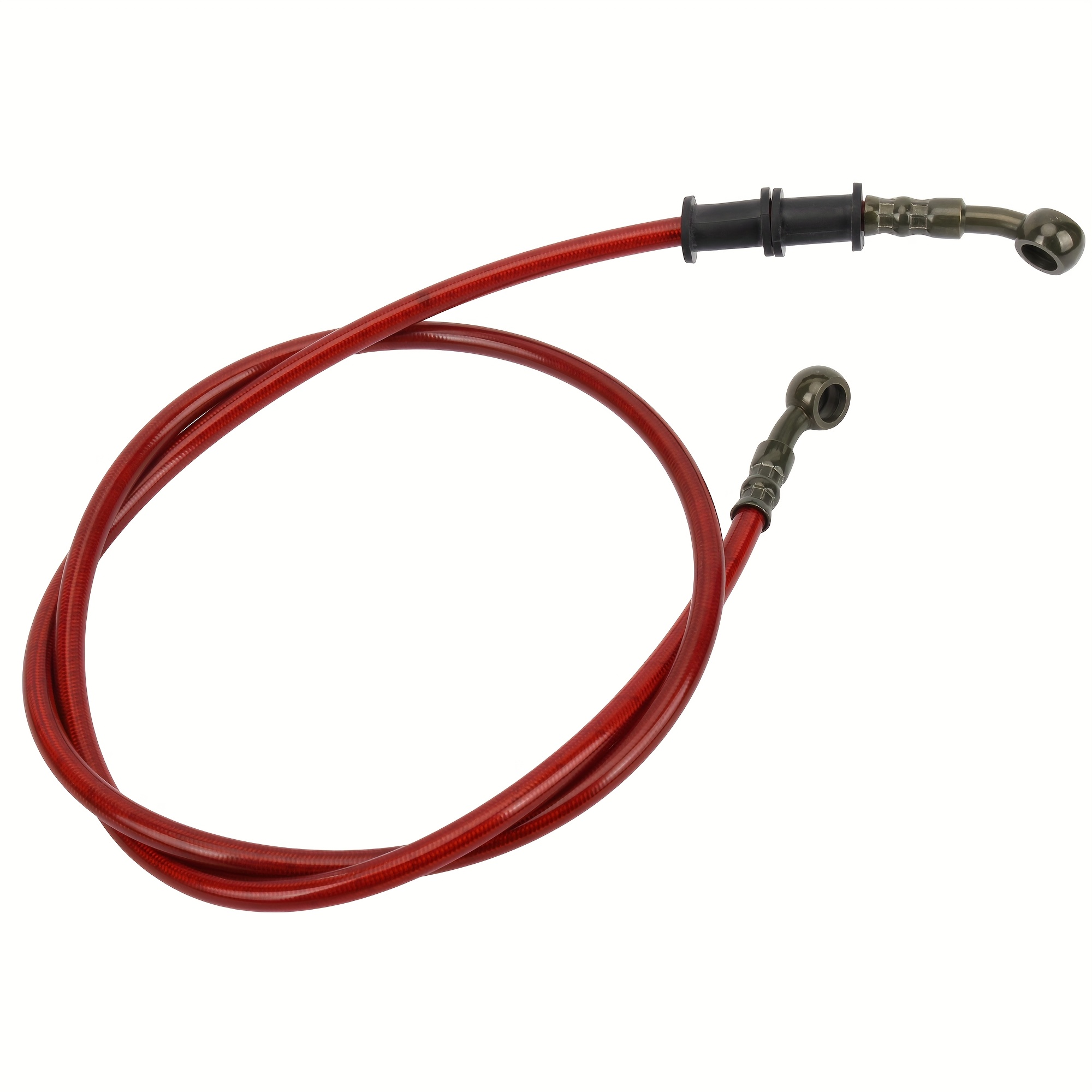 TEMU 80cm 100cm 110cm 120cm Motorcycle Brake Clutch Oil Hose Motorbike Brake Hose Cable Racing Dirt Pit Bike Motocross Parts