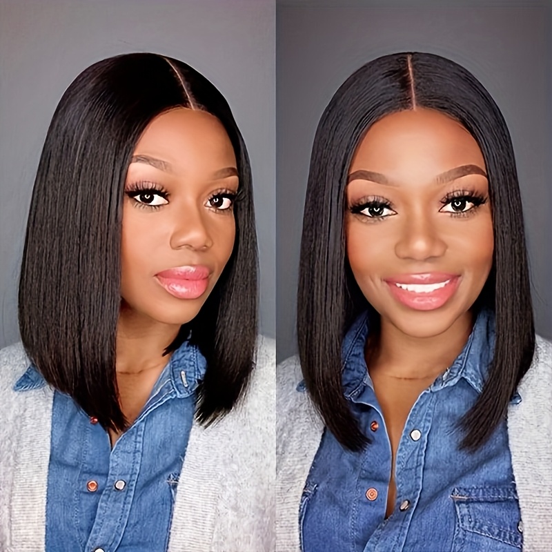 Women's Straight Synthetic Bob Wig - Heat-Resistant Synthetic Hair, Natural Look Everyday & Cosplay Costume Party Wig, Sleek Straight Style for All Light Beige Tones & Ethnicities - Easy Maintenance, Versatile Hairpiece
