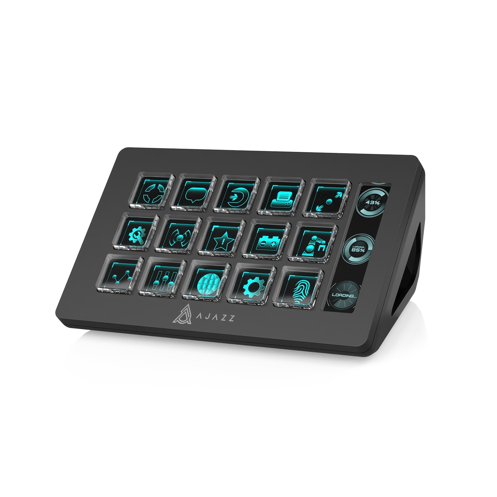 Image of Ajazz Live Console Desktop Assistant Control Panel Shortcut Controller; Shortcuts, Supports Trigger For Software Such As Obs, Twitch, Etc