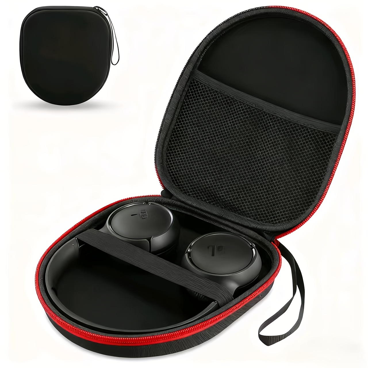Prenosna potovalna torbica za slušalke za JBL Tune 510BT 520BT 720BT 770NC 660NC 670NC, za Sony WH-CH520, lahka, EVA material, na voljo v torbi