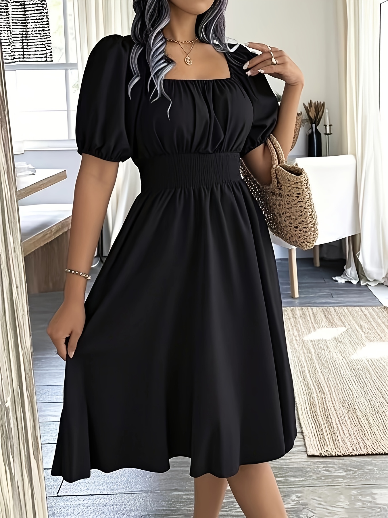 slim fit dress slacks Fit 2 Flare Skirt main image 0