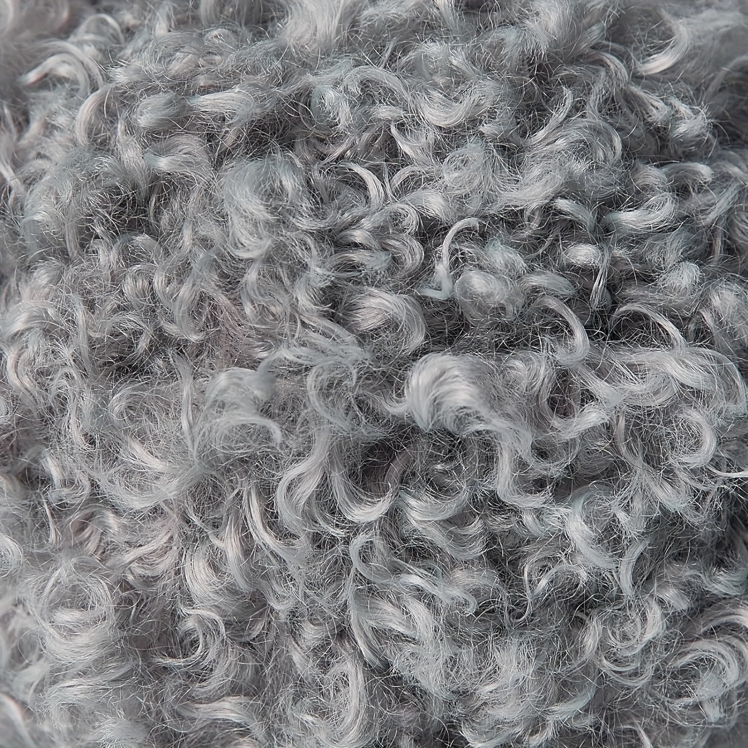 Image of 1 Colors New Boucle Chunky Yarns New Teddy Fur Yarn 55 Grams Super Soft Yarn Chunky Fluffy Fur Yarn Fuzzy Yarn Eyelash Yarn For Crochet Knit Projects