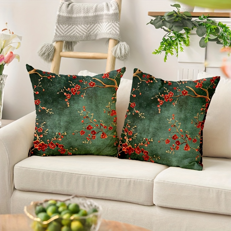 2pcs mothers day plush throw pillow covers ethnic chinese Temu