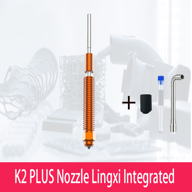 TEMU Plus Düse, 4 Größen verfügbar, Einhorn Schnellwechseldüse, Verbesserte gehärtete Stahl Düse 0.2/0.4/0.8 mm, Erstelle kreative High/High Combo/
