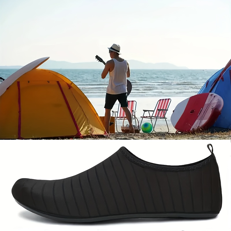 Women's Barefoot Aqua  Shoes、軽量で速乾性のあるカジュアルなウェーディングシューズ、水泳フィットネス＆ハイキング用の屋外用透湿性スポーツシューズ