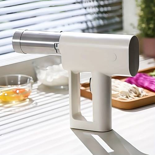 handheld portable pasta maker 5 in 1 cordless pasta machine with shaping disc electric noodle maker for homemade spaghetti ramen