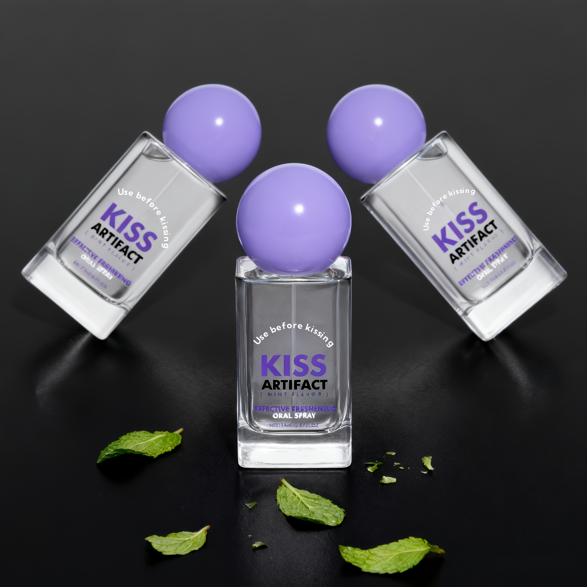 TEMU This Oral Spray With Probiotics Includes Mint Leaves And Vitamin B1. It Breath, Is Portable, Gentle, And Non-irritating, Cleans The Mouth,