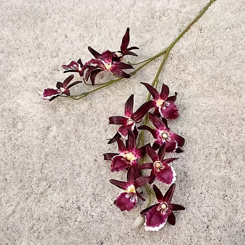 1pc Of Artificial Flower, Orchid, Home Decoration For Christmas And Weddings