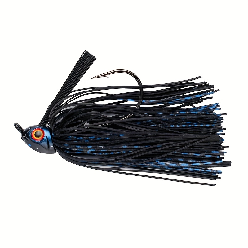 TEMU Whisker Baffle Splash Guard 12g 15g Lure Bait Anti-hang Composite Fake Bait Jig