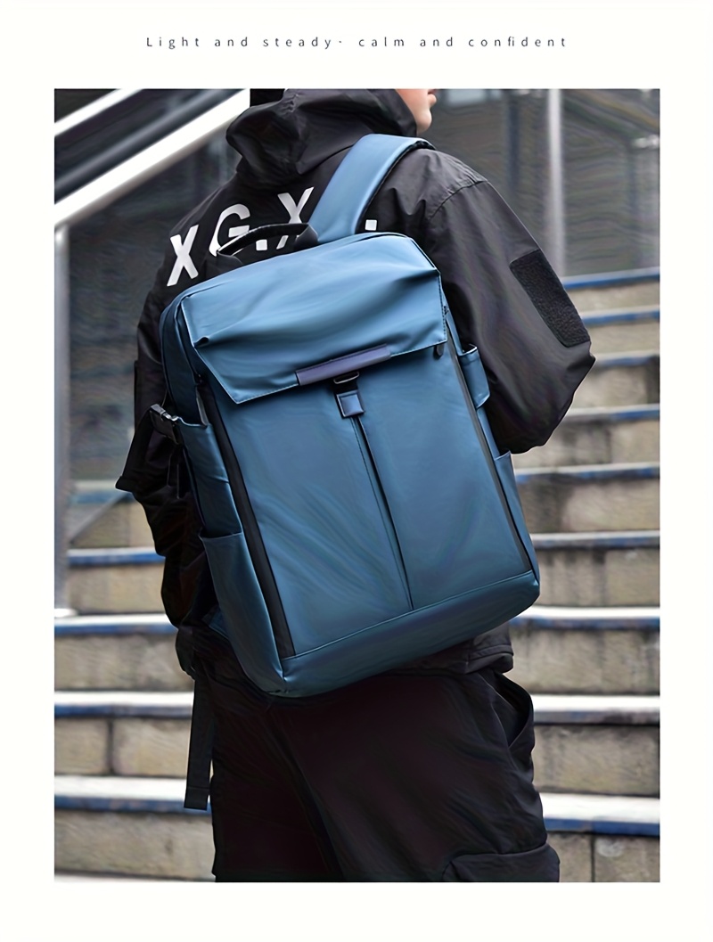Large Capacity Casual Travel Laptop Bag, Multifunctional Men's Backpack, High-End Business Work Commuter Backpack, Basketball Bag