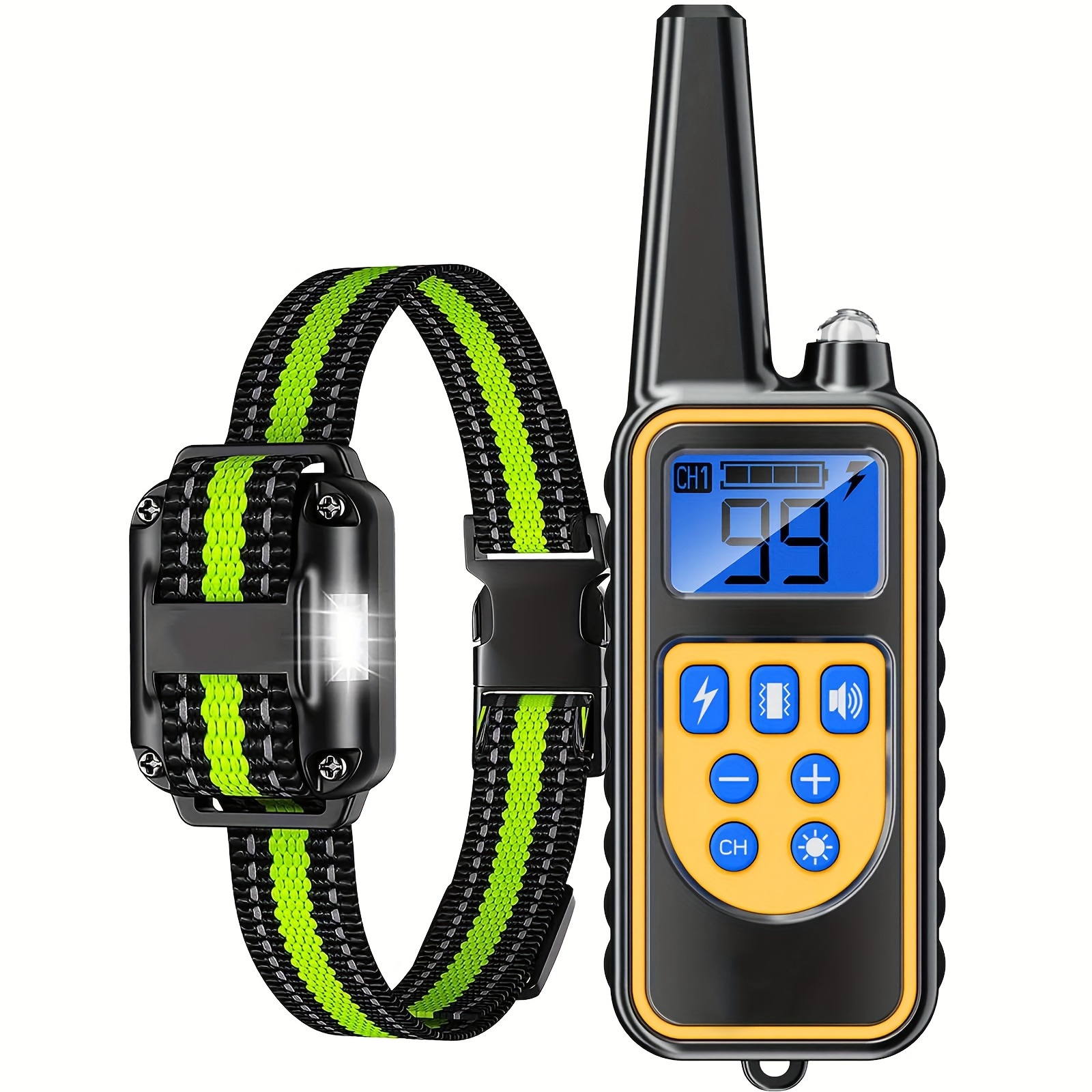 1 2 dog advanced electronic training collar 3300ft dog training collar remote control innovative 4 training   suitable for all breeds usb charging mode