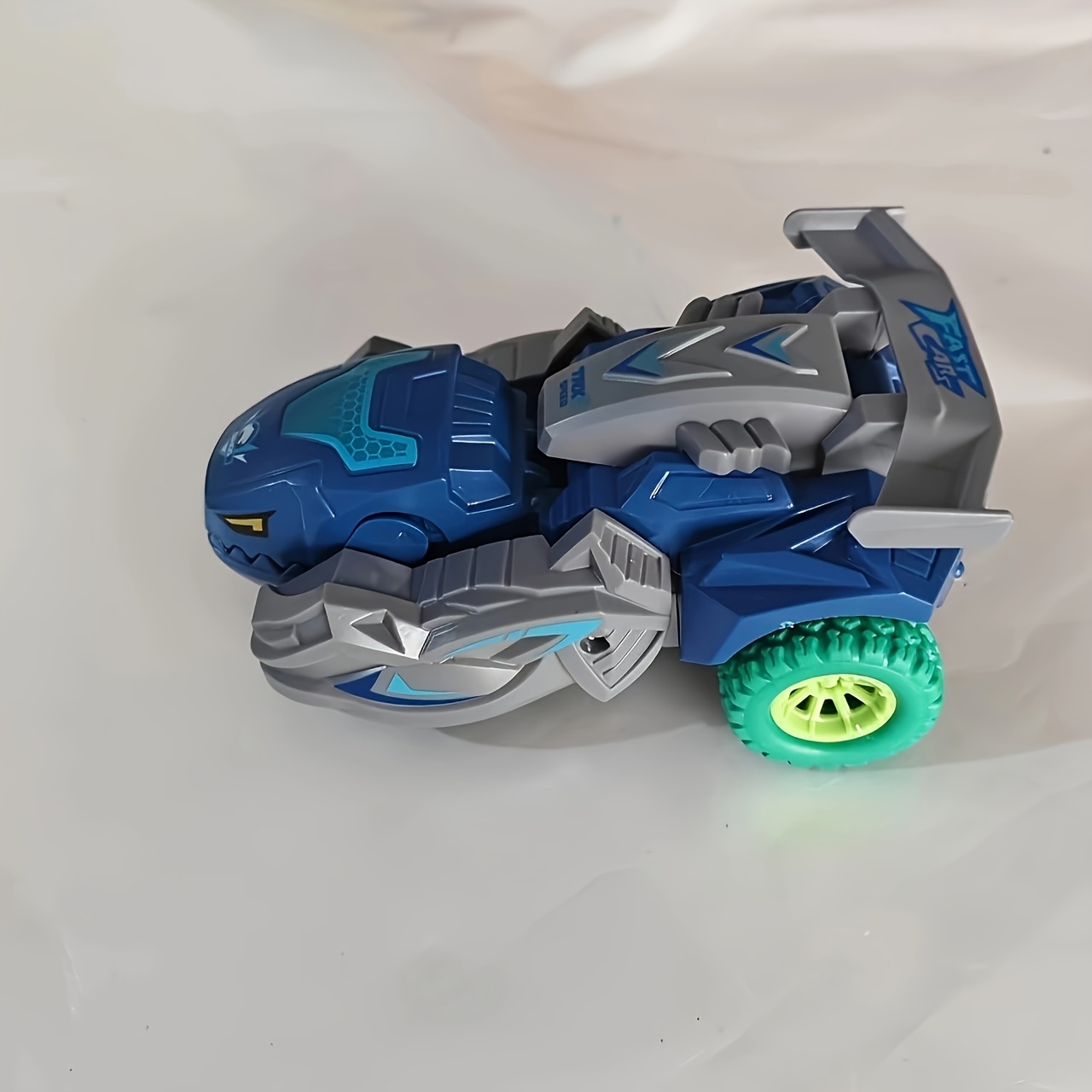 Image of Transforming Dinosaur Car Toys, 2-in-1 Automatic Dinosaur Transformation Car Toy, Dinosaur Transformer Toy For Kids Christmas, Halloween, Thanksgiving Gifts