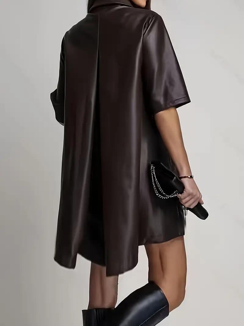 genetia brown trumpet mini dress brown asymmetrical trapeze - Temu Kuwait genetia brown trumpet mini dress brown asymmetrical trapeze - Temu Kuwait