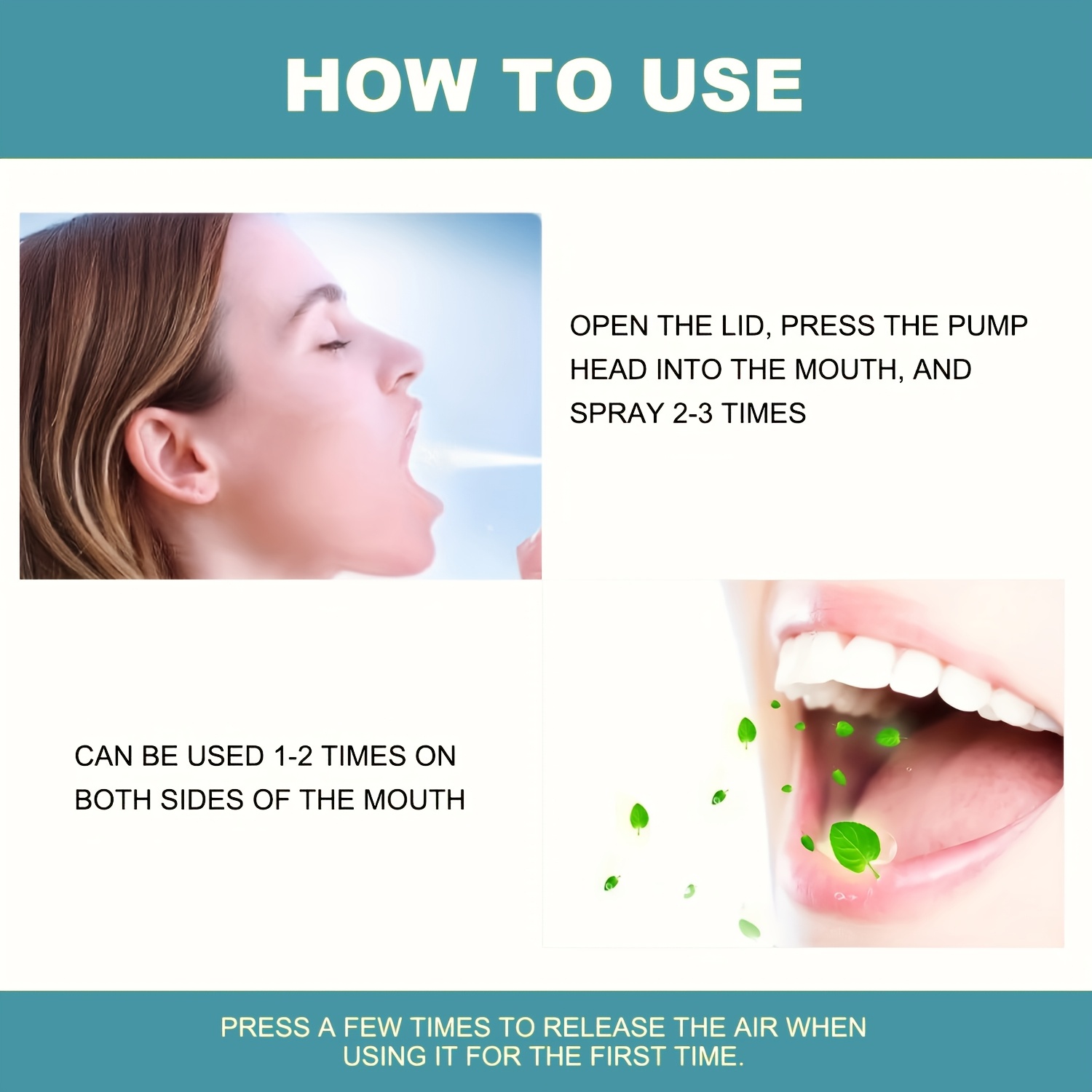 24H Dry Mouth Spray for Instant Relief and Fresh Breath