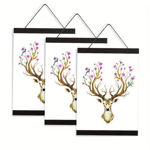 ic poster hanger set of inch poster frame wall hanging display for posters prints photos pictures maps scrolls and canvas artwork