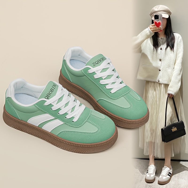 TEMU Plus Size Women's Casual Athletic Shoes Fashionable Versatile Low-top Sneakers Outdoor Hiking Travel Walking Shoes 33307, Women Shoes