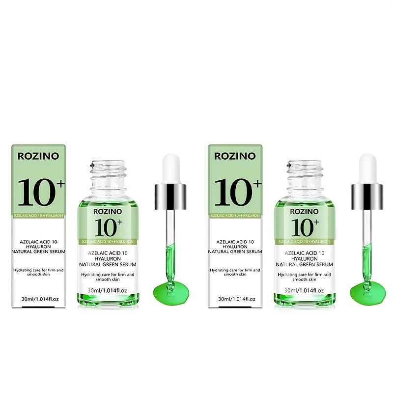 Image of 2pcs 10% Azelaic Acid And Hyaluronic Acid , Powerful Moisturizing, Improves Signs On Skin, Makes Delicate, Smooth, And Elastic, Facial Moisturizing Care, Suitable For Sensitive And -prone Skin
