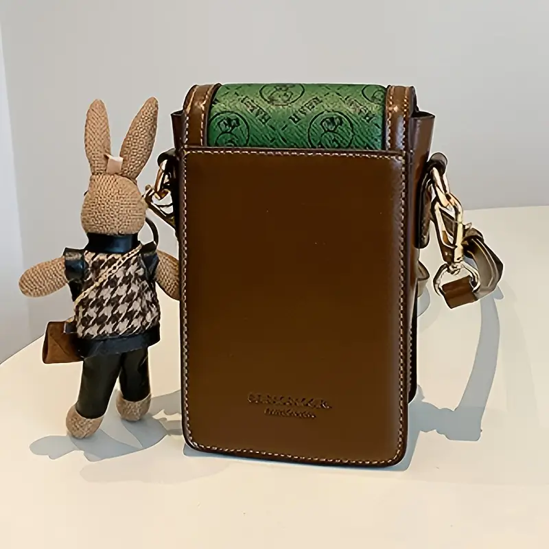 2025 summer new women s elegant animal print synthetic leather crossbody bag - adjustable shoulder strap, magnetic closure, compact phone purse for everyday & special occasions ( ), purse strap crossbody details 8