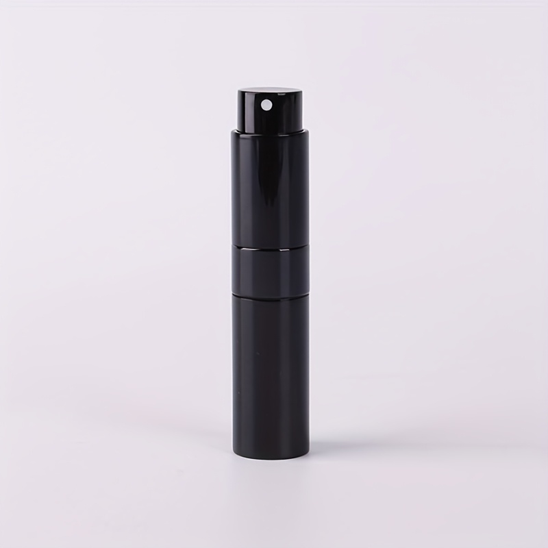 2pcs/3pcs/5pcs 10ml Aluminum Alloy Portable Perfume Atomizer with Glass Liner, Refillable Empty Small Spray Bottle for Travel, Twist Tye Pocket Cologne Sprayer