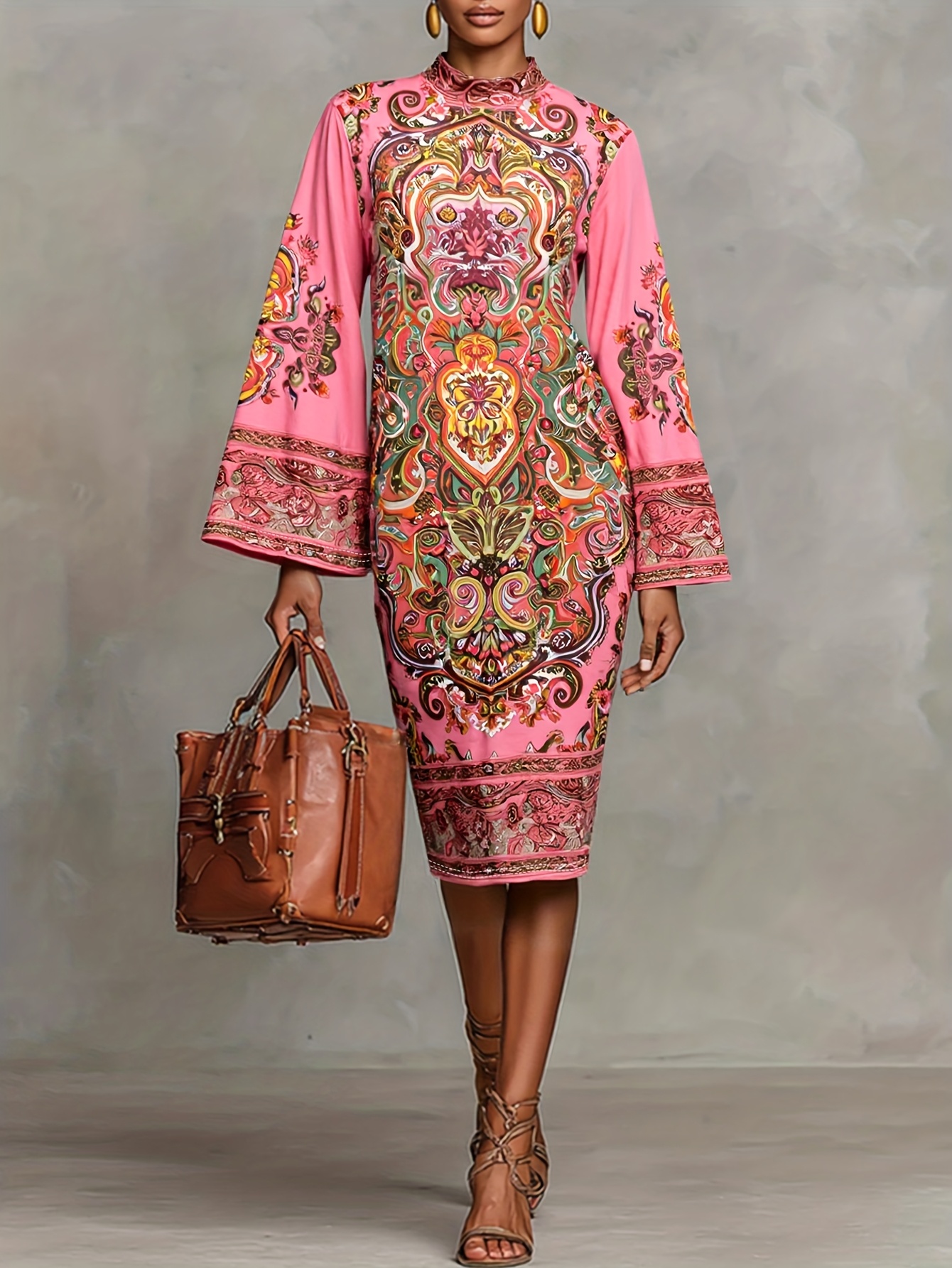 70s plus size dresses sold on Temu United States