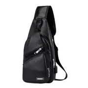 chest bag mens womens mini crossbody shoulder bag sling bag for men women shoulder backpack waist bag multi functional storage bag lightweight comfortable for daily use travel casual details 7