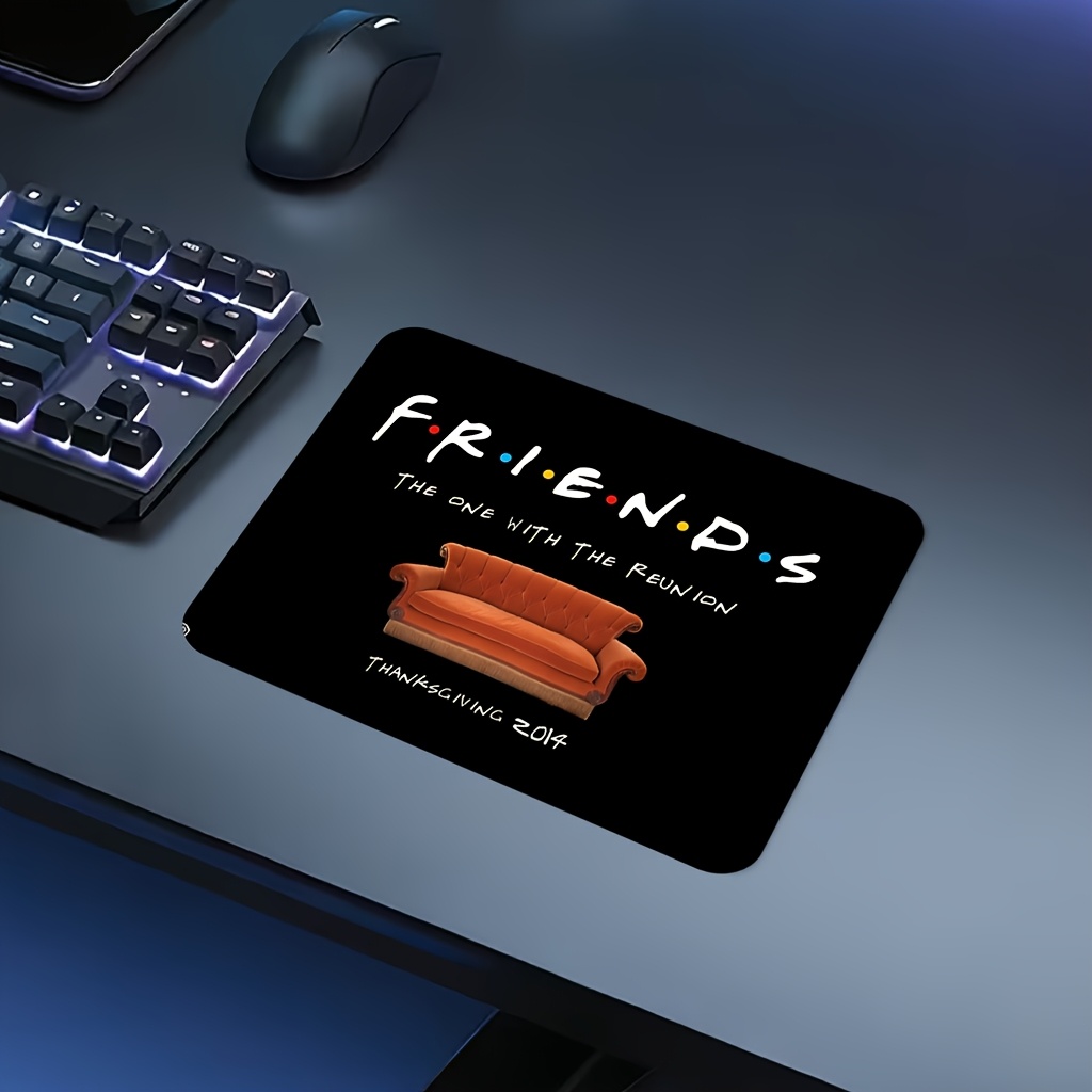 TEMU Wb 1pc Orange Sofa Reunion Durable Office Gaming Desk Mouse Pad, Suitable For Home Office And Pc Gamers, Gaming Mouse Pad, Durable Mat, For Home