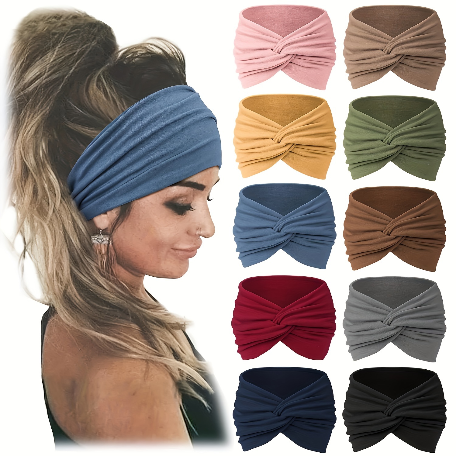 

Bandeau Nœud et Extensible - Toutes les , Accessoire de Cheveux Élastique