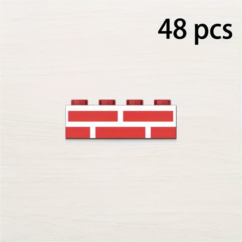 48pcs Wall Tile Style Toys for Building Blocks