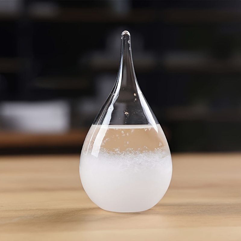 

Chic Weather Storm Glass Bottle - Creative Desktop Decor & Barometer For Weather Enthusiasts, Ideal For Home Office, Perfect Gift For Friends, Family, Valentine's Day