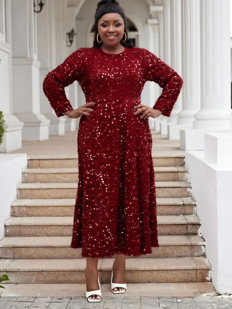 plus size plus size womens dresses fall winter new long - Temu plus size plus size womens dresses fall winter new long - Temu