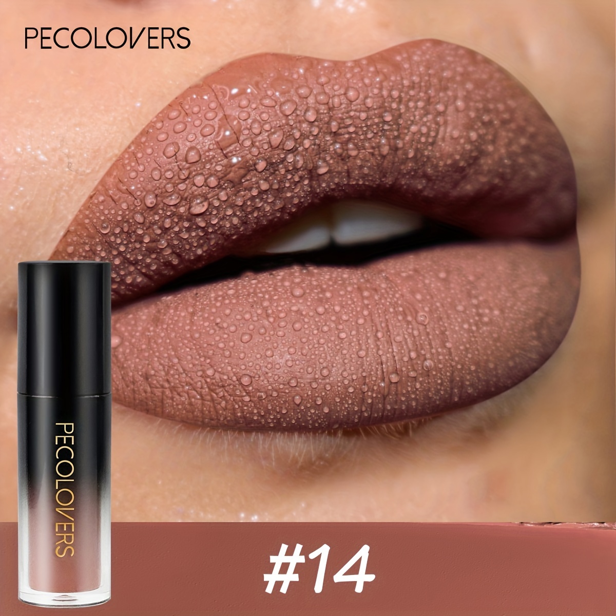 Moisturizing And Long-lasting Sexy Nude Matte Lip Gloss With A Velvet Matte End That Cups, From Korean Cosmetics