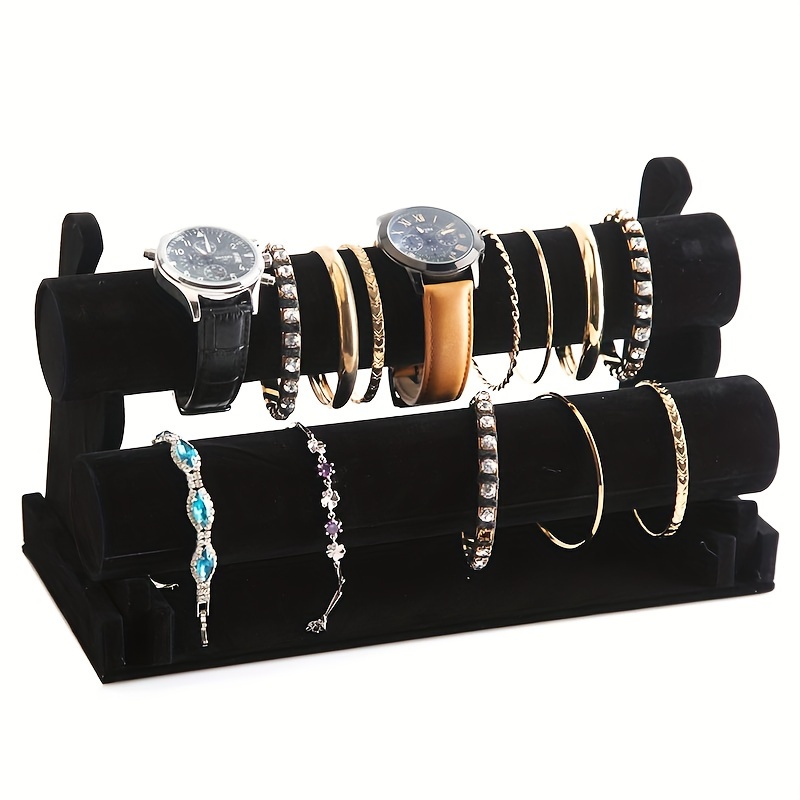 3 layer Bracelet Racktriple velvet Bracelet Storage Rack - Temu