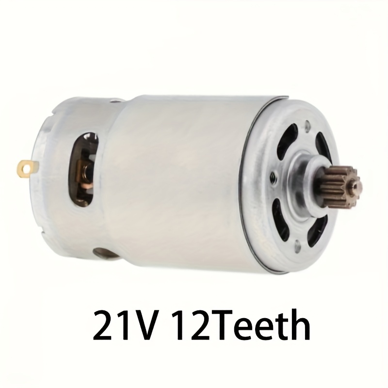 Image of 1pc Rs550 Motor For Electric Drill/electric Screwdriver 12 Teeth 10.8v/12v/14.4v/16.8v/18v/21v 21500-29000rpm