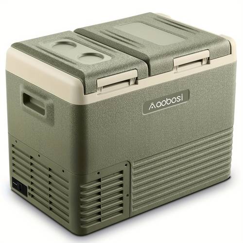 12 volt car refrigerator 32 quart 30l rv portable refrigerator freezer car fridge cooler electric compressor cooler 12 24v travel refrigerator