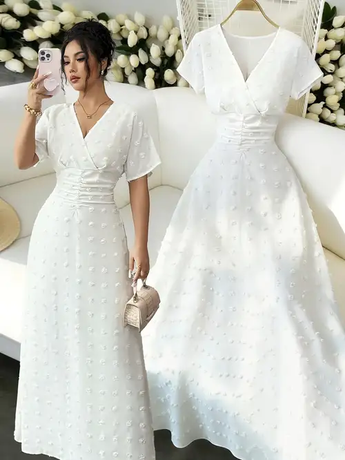 women white dress sold on Temu United States women white dress sold on Temu United States