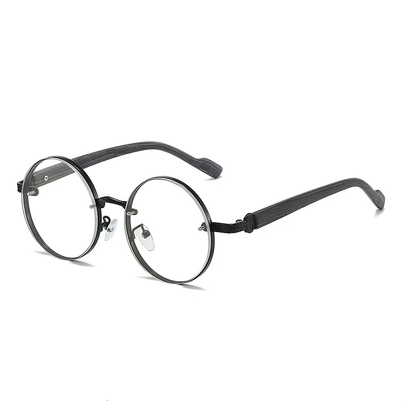 Japanese Vintage Fashion Glasses, Unisex Round Frame Literary Plain Glasses