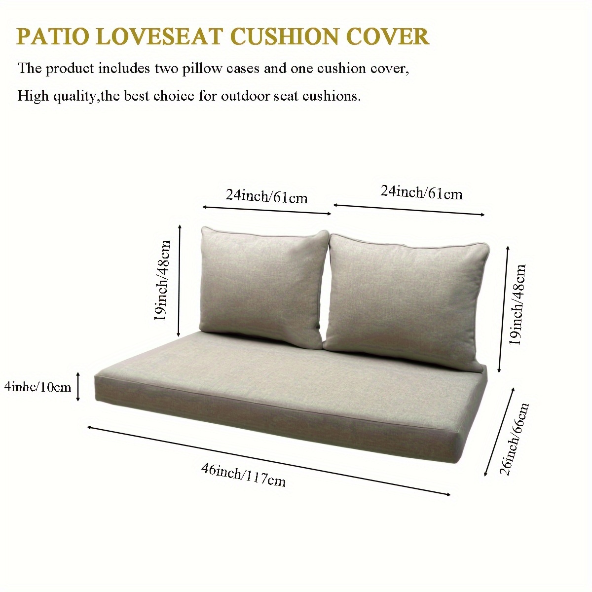 Indoor outdoor cushion covers hotsell