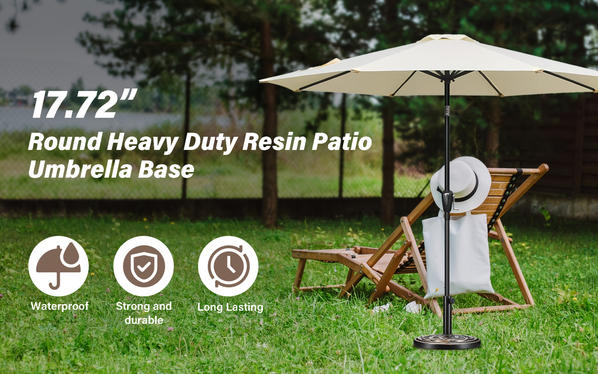 Resin Umbrella Stand Base