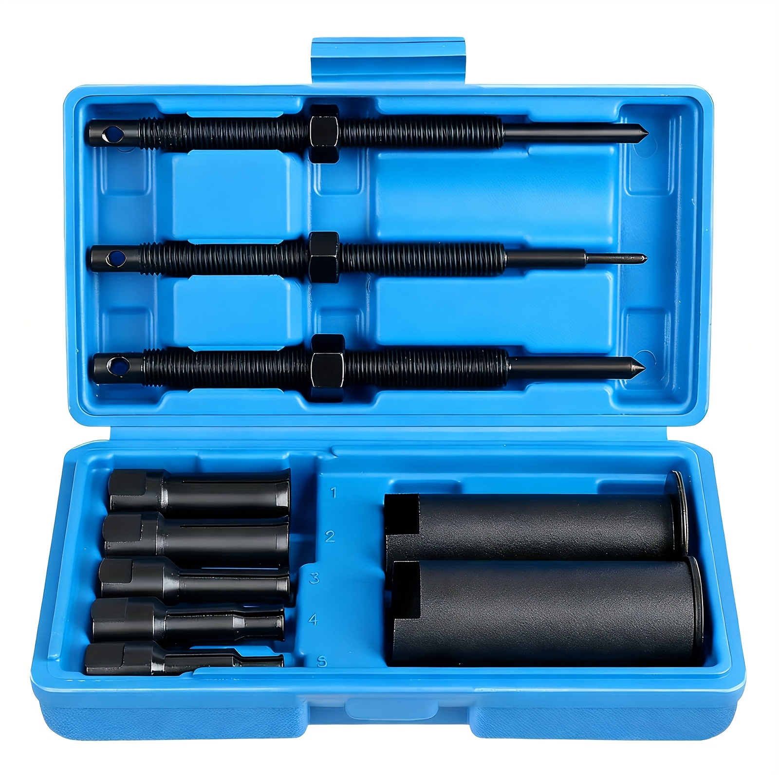 TEMU 12pcs Set Of Motorcycle Bearing Disassembly Tool, Peilin Lama Inside The Motorcycle Box, Inner Bearing Disassembly Tool Set, Suitable For
