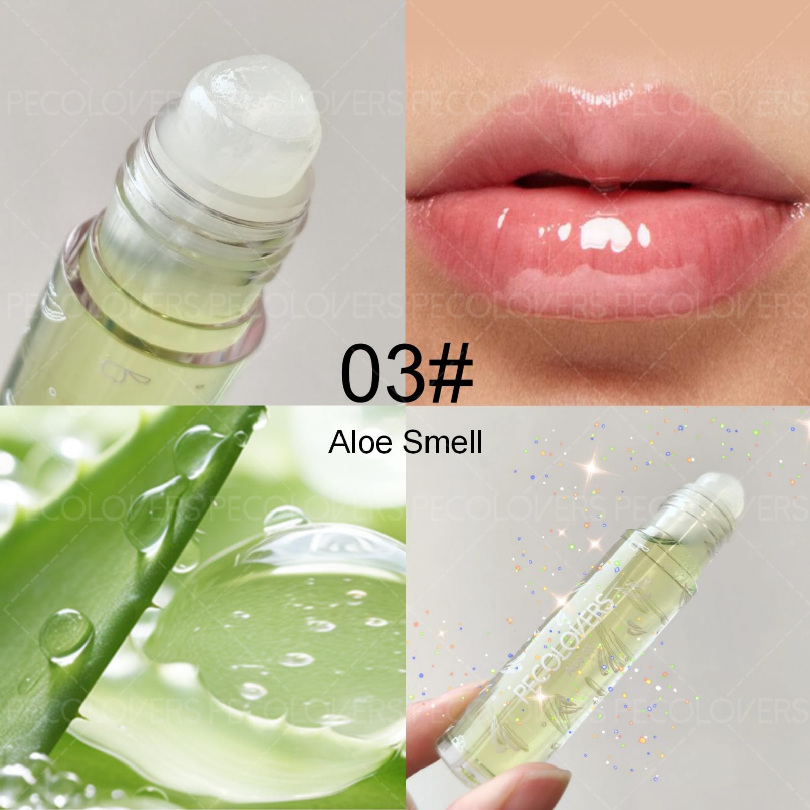 Glossy Lip Gloss & Transparent Lip Oil, Waterproof