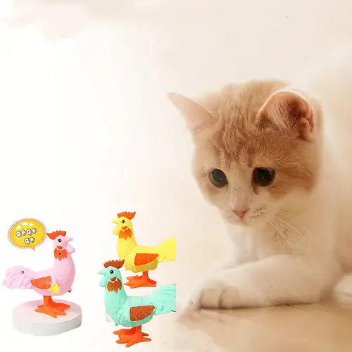 Assorted Color Cute Simulation Chick Toy Cats Clockwork - Temu Germany