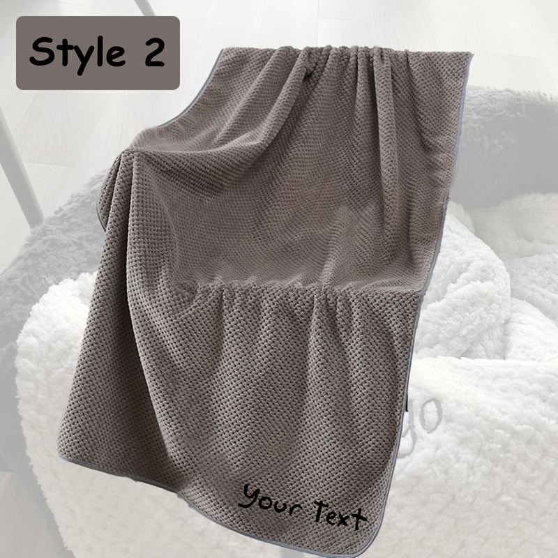 TEMU Personalised, Embroidered Dog/cat Puppy/kitten/pet Soft Waffle Blanket,personalised Pet Blanket, Personalised Dog Blanket, Personalised Puppy