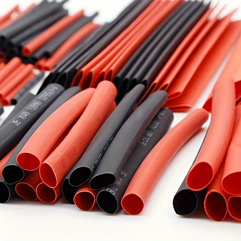 140pcs Heat Shrink Tubing Kit 2 1 Ratio Flame Retardant High Dielectric