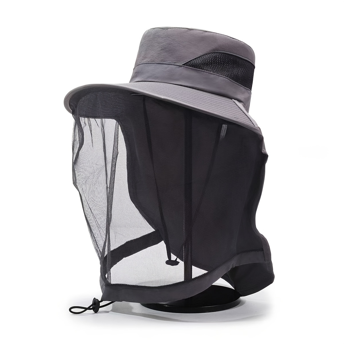 Anti-mosquito Bee Bug Insect Fly Mask Cap Hat with... - Vicedeal