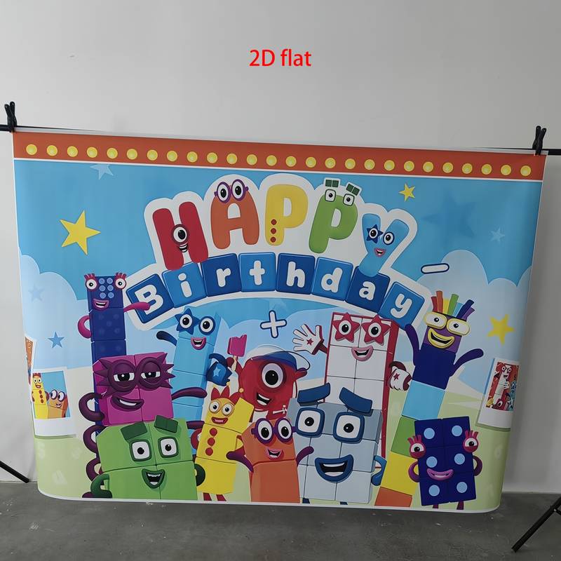 Folat - Vlaggenlijn Birthday Blocks 70 Jaar - 6 Meter