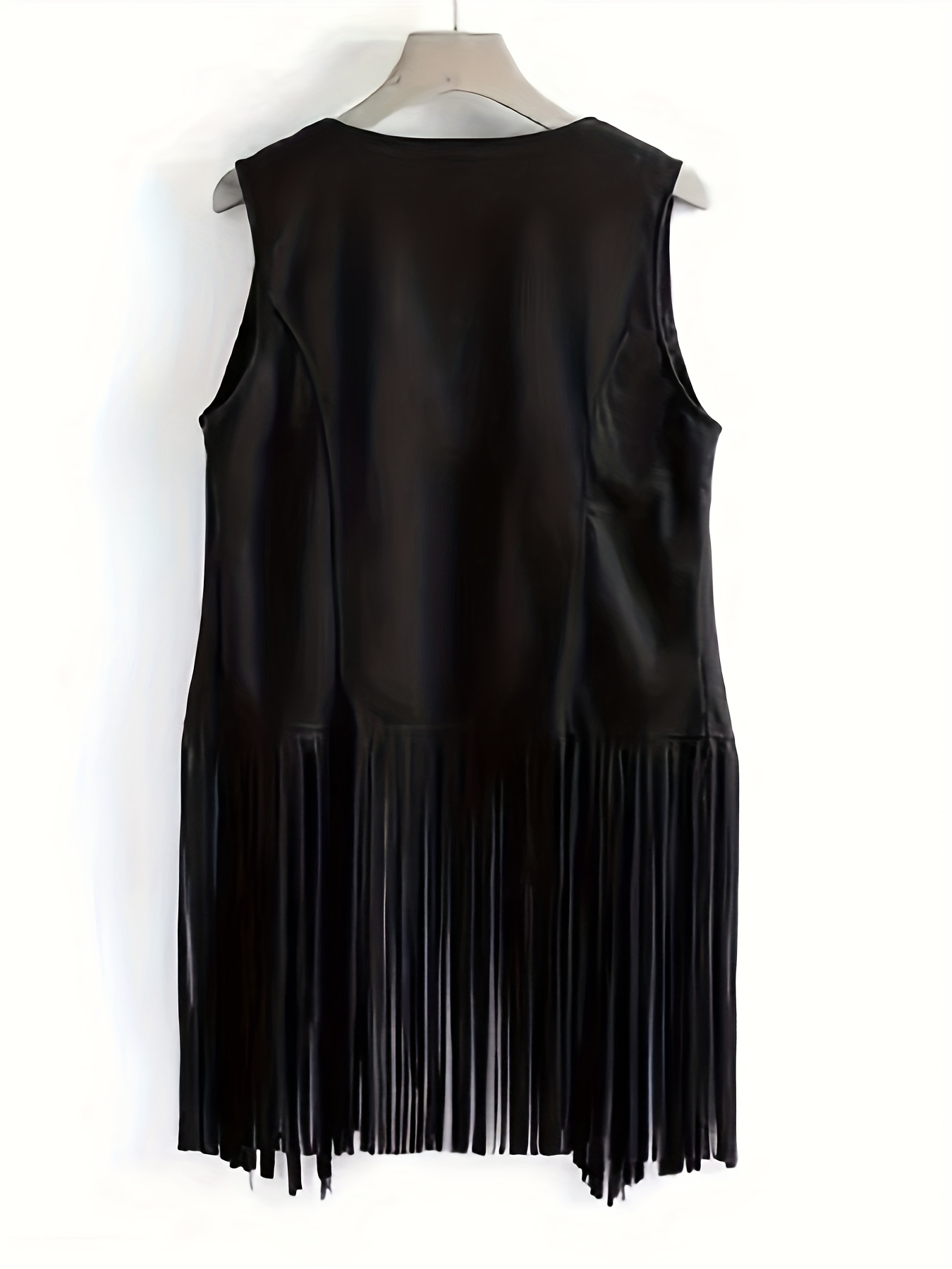 Gilet Sans Manches Femme - Style Hippie Vintage - Veste Courte Western - Tricot Léger - Années 60-70
